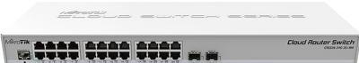 Mikrotik CRS326-24G-2S+RM L2 Gigabit Ethernet (10/100/1000) Power over Ethernet (PoE) Grijs netwerk-