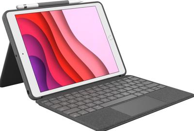 Logitech Combo Touch toetsenbord voor iPad AZERTY Frans Grafiet Smart Connector