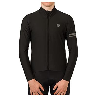 AGU Rain Jersey Fietsshirt Lange Mouwen Performance Heren - Zwart - M