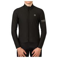 AGU Rain Jersey Fietsshirt Lange Mouwen Performance Heren - Zwart - M - thumbnail