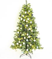 Proventa® Premium Kerstboom met verlichting - Kunststof boom met LED lampjes - 180 cm hoog - thumbnail
