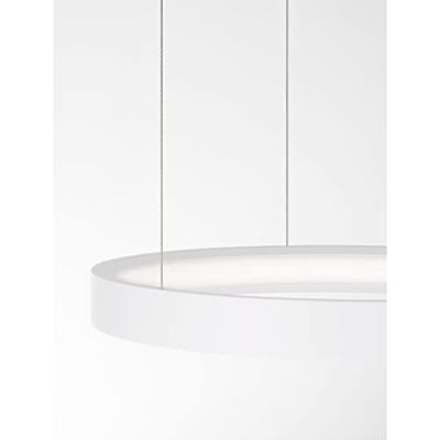 Lyora Ronde hanglampPerrine wit Ø 40cm - 9345613 - thumbnail