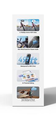 Insta360 X5 Essentials bundel zwart