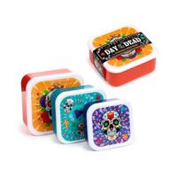 Set 3 Lunch Box M/L/XL Dia de los Muertos - thumbnail