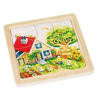 Goki 4-lagen puzzel seizoenen, 54st. - thumbnail