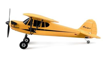 Amewi Piper J-3 CUP Geel, Zwart RC vliegtuig RTF 505 mm
