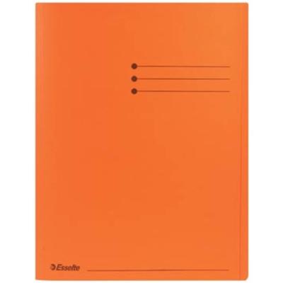 Esselte dossiermap oranje, pak van 100 stuks