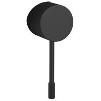 Douchekraan Hendel Sapho Solaris Mat Zwart - thumbnail