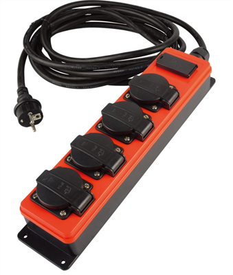 QwattPro SocketMaster | 4xRA | USB | 5m | 3G2,5 H07RN-F - 2561027 QwattPro SocketMaster | 4xRA | USB | 5m | 3G2,5 H07RN-F - 2561027