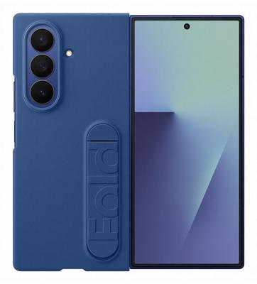 Samsung Silicone Case voor Samsung Galaxy Z Fold7 5G Telefoonhoesje Blauw - thumbnail