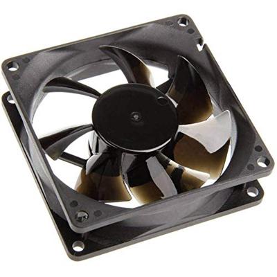 NoiseBlocker BlackSilent Pro P-P PC-ventilator Zwart (b x h x d) 80 x 80 x 25 mm