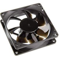 NoiseBlocker BlackSilent Pro P-P PC-ventilator Zwart (b x h x d) 80 x 80 x 25 mm - thumbnail