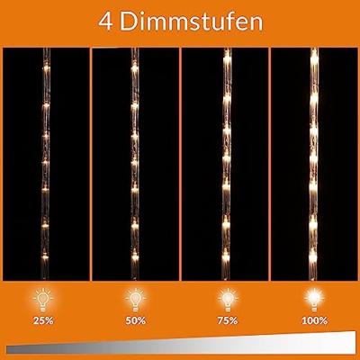 Kerstman op ladder, ladder 90 cm, 48 leds