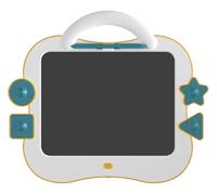 Mijn eerste magische leien . wit - thumbnail