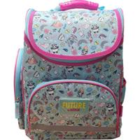 Future By Backup rugzak meisjes 15 liter 37 cm polyester blauw - thumbnail