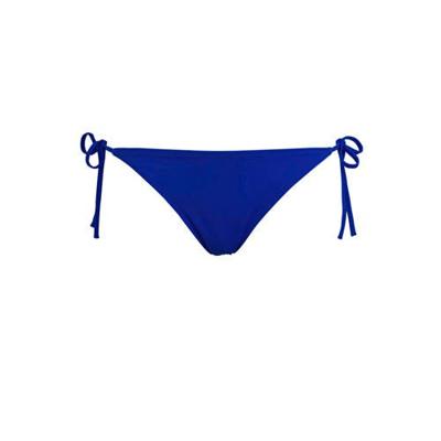 Calvin Klein string side tie bikini - blauw Calvin Klein string side tie bikini - blauw