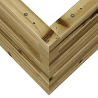 Plantenbak 110x40x45,5 cm gempregneerd grenenhout - thumbnail