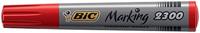 Bic permanent marker Marking 2300 ECOlutions, rood, doos van 12 stuks - thumbnail