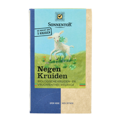 Negen kruiden & vruchten melange bio 18 Zakjes