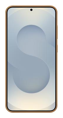 Samsung Kindsuit Backcover Samsung Galaxy S25+ Camel Stootbestendig