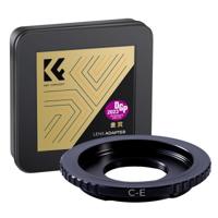K&F Concept lensadapter C-mount naar Sony E-mount voor CCTV en cine lenzen - thumbnail