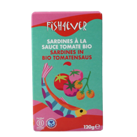 Fish 4 Ever Sardines in tomatensaus 120 Gram - thumbnail