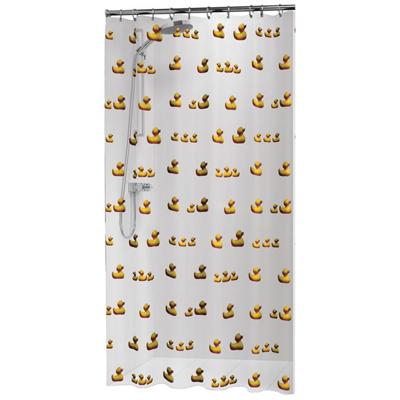Sealskin douchegordijn duckling 180x200 cm geel