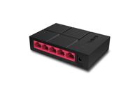 MERCUSYS 5-poorts 10/100/1000Mbps desktop Ethernet-switch/hub, Ethernet-splitter, bespaart stroom tot 82%, Plug & Play, geen configuratie vereist (MS105G) - thumbnail