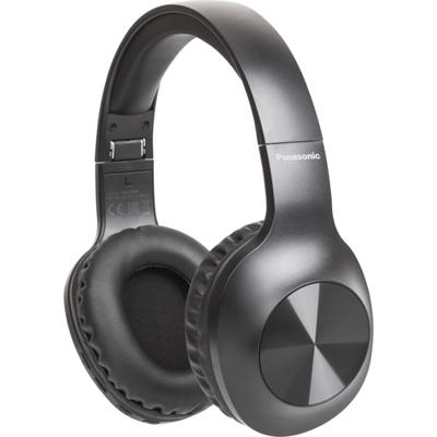 Panasonic RB-HX220BDEK Draadloze Hoofdtelefoon, Over-ear Koptelefoon Met Ergonomische Pasvorm, Extra Bas, Tot 23 Uur Speeltijd, Snelle En Gemakkelijke Aansluiting En Opvouwbaar Ontwerp, Zwart