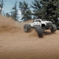 Arrma 1/7 Big Rock 6S 4X4 BLX Monster Truck RTR - Wit - thumbnail
