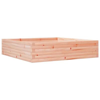 VidaXL Plantenbak 100x100x23 cm massief douglashout