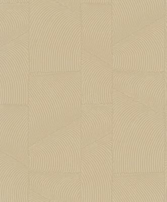 Marburg Behang organische blokken met lijnen structuur - 34644