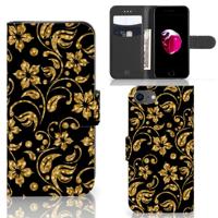 iPhone 7 | 8 | SE (2020) | SE (2022) Hoesje Gouden Bloemen - thumbnail