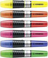 Markeerstift STABILO Luminator XT 71/6 assorti etui à 6 stuks - thumbnail