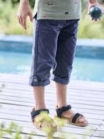 Onverwoestbare pantalon die kan worden omgevormd tot jongesbermuda marineblauw - thumbnail