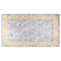 VidaXL Vloerkleed wasbaar anti-slip 190x300 cm grijs - thumbnail