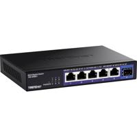TRENDnet TEG-S5061 6-poorts switch, 2,5G unmanaged switch met 10G SFP+-poort - thumbnail