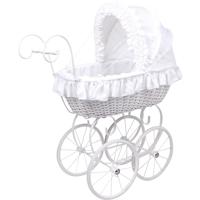 Vintage Rieten Poppenwagen Angela - thumbnail
