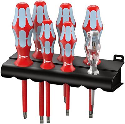 Wera 3160 i/7VDE Schroevendraaierset, RVS + Houder, 7 -delig - 1 stuk(s) - 05022728001