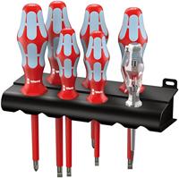 Wera 3160 i/7VDE Schroevendraaierset, RVS + Houder, 7 -delig - 1 stuk(s) - 05022728001 - thumbnail
