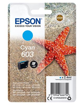 Originele inktcartridge Epson C13T03U24020 Cyaan