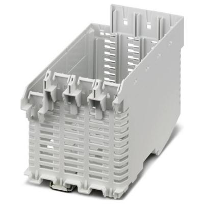 Phoenix Contact ME-IO 75,2 LEB 10U TBUS 7035 1158978 Behuizing onderkant 75.87 x 120.6 x 82.85 Grijs-wit (RAL 7035) 10 stuk(s)