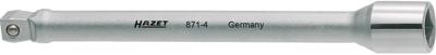 HAZET Verlengstuk · scharnierbaar 871-1 · 1/4 inch (6,3 mm) vierkant hol · 1/4 inch (6,3 mm) vierkant massief · Lengte: 25 mm