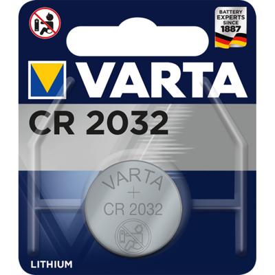 Batterij Varta knoopcel CR2032 lithium blister à 1stuk