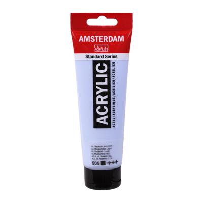 Royal Talens Amsterdam Standard Series Acrylverf Tube 120 ml - Ultramarijn Licht 505