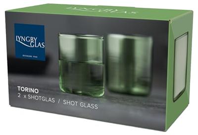 Lyngby - Torino - Shotglas S/2 0,05l Groen Lyngby - Torino - Shotglas S/2 0,05l Groen