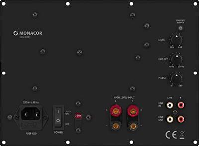 Monacor SAM-300D Inbouwversterkermodule 300 W