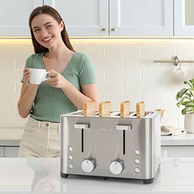 Profi Cook PC-TA 1252 Broodrooster Met broodrekje RVS Profi Cook PC-TA 1252 Broodrooster Met broodrekje RVS