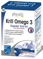 Physalis Krill Omega 3 30 capsules - thumbnail