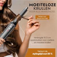 Ted Hilley Ionic 5-in-1 Hair Multi-Styler Platinum Silver - thumbnail